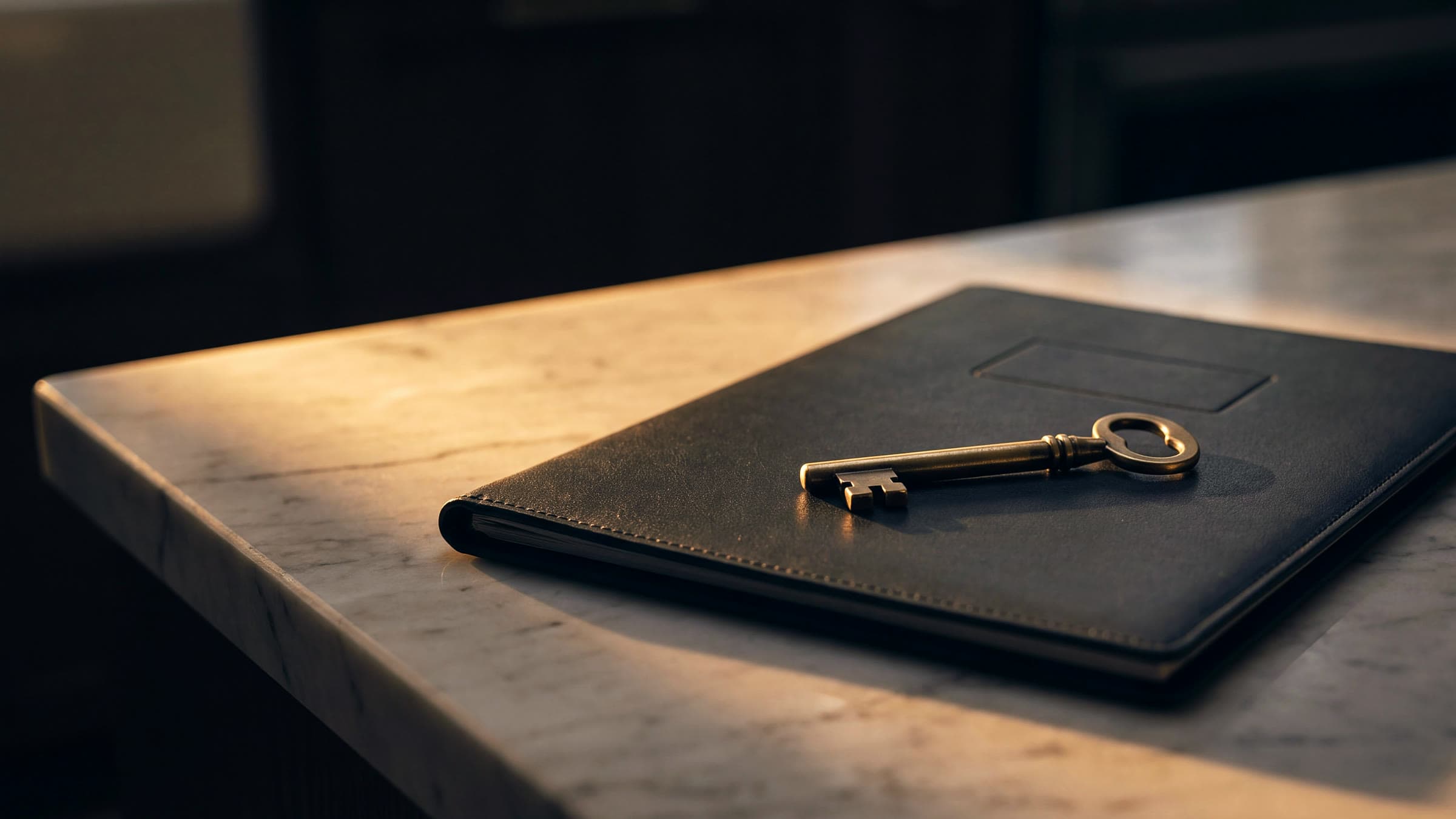Keys to a registered home changing hands